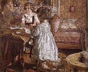 Edouard Vuillard Weil lady and her children France oil painting artist